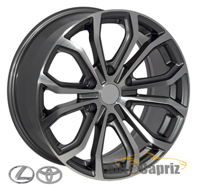 Диски Replica Toyota XH604 GMF R18 W8.0 PCD6x139.7 ET20 DIA106.1